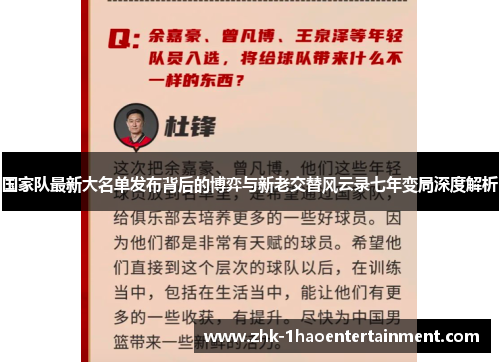 国家队最新大名单发布背后的博弈与新老交替风云录七年变局深度解析 国家队最新大名单发布背后的博弈与新老交替风云录七年变局深度解析